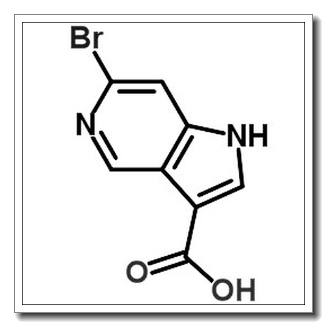 6-溴-5-氮杂吲哚-3-羧酸
