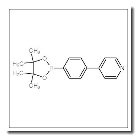 4-(4-(4,4,5,5-Tetramethyl-1,3,2-dioxaborolan-2-yl)phenyl)pyridine CAS 1009033-87-7