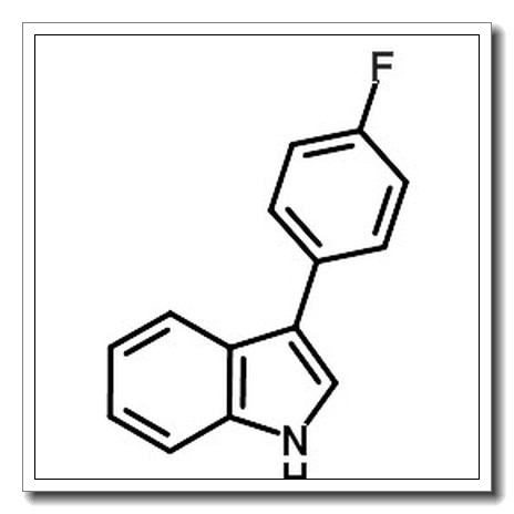 3-(4-Fluorophenyl)-1H-indole CAS 101125-32-0