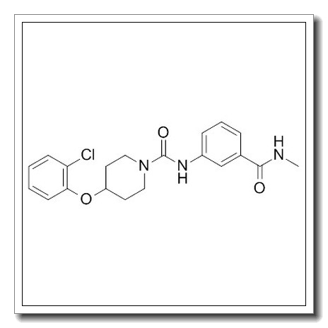 4-(2-chlorophenoxy)-N-[3-(methylcarbamoyl)phenyl]piperidine-1-carboxamide CAS 1032229-33-6