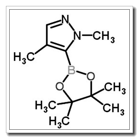 1,4-Dimethyl-5-(4,4,5,5-tetramethyl-1,3,2-dioxaborolan-2-yl)-1H-pyrazole CAS 1047644-76-7