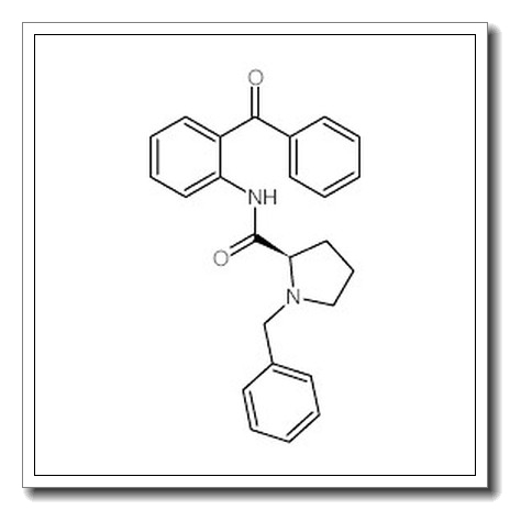 (R)-N-(2-苯甲酰基苯基)-1-苄基吡咯烷-2-甲酰胺