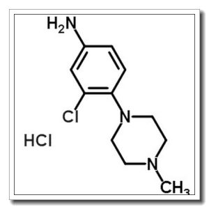 3-氯-4-(4-甲基哌嗪-1-基)苯胺盐酸盐
