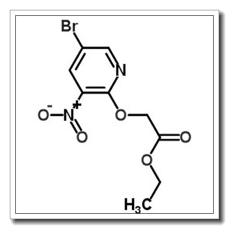 2-(5-溴-3-硝基-2-吡啶氧基)乙酸乙酯