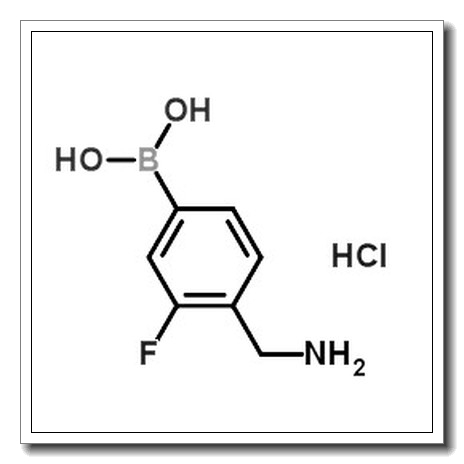 4-(氨基甲基)-3-氟苯硼酸盐酸盐