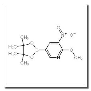 2-甲氧基-3-硝基-5-(4,4,5,5-四甲基-[1,3,2] 二噁硼烷-2-基)-吡啶