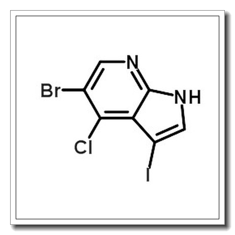 5-溴-4-氯-3-碘-1H-吡咯并[2,3-B]吡啶