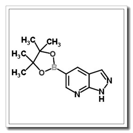 5-(4,4,5,5-四甲基-1,3,2-二氧硼烷)-1H-吡唑并[3,4-b]吡啶