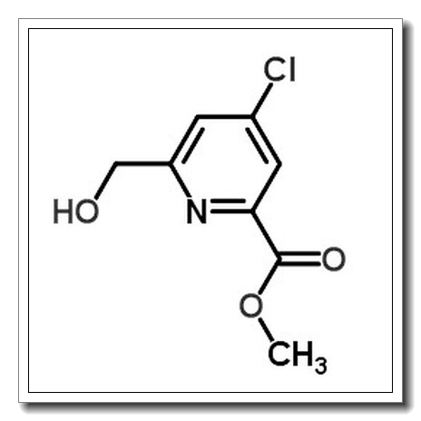 4-氯-6-羟甲基-2-吡啶甲酸甲酯