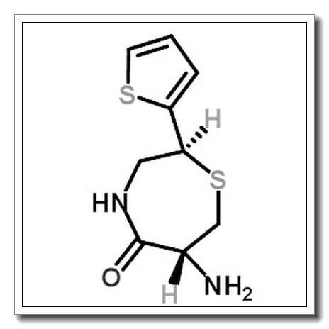 (2S,6R)-6-氨基-2-(2-噻吩基)-1,4-硫氮杂卓-5-酮