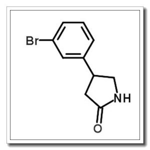 4-(3-溴苯基)-2-吡咯烷酮