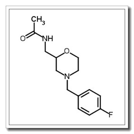 2-乙酰氨甲基-4-(4-氟苄基)吗啉