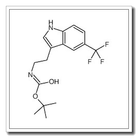 [2-(5-三氟甲基-1H-吲哚-3-基)-乙基]-氨基甲酸叔丁酯