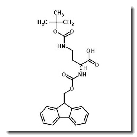 N-Alpha-(9-芴甲氧羰基)-N-β-叔丁氧羰基-D-2,4-二氨基丁酸