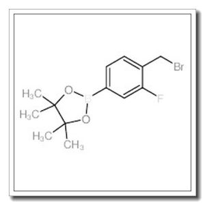 4-溴甲基-3-氟苯硼酸频那醇酯