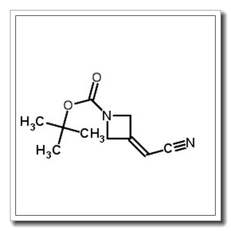 tert-butyl 3-(cyanomethylidene)azetidine-1-carboxylate CAS 1153949-11-1