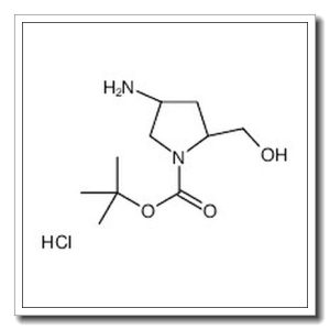 (2R,4R)-1-叔丁氧羰-2-羟甲基-4-氨基吡咯烷盐酸盐