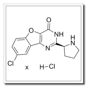 8-氯-2-(2S)-2-吡咯烷基苯并呋喃并[3,2-d]嘧啶-4(3H)-酮盐酸盐