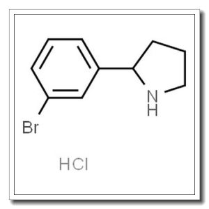 2-(3-BROMO-PHENYL)-PYRROLIDINE HYDROCHLORIDE