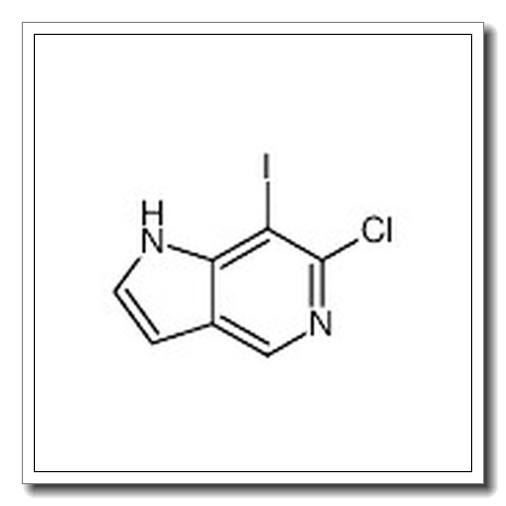 6-氯-7-碘-1H-吡咯并[3,2-c]吡啶