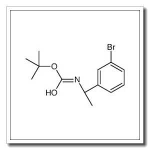 (R)-1-(3-溴苯基)乙基氨基甲酸叔丁酯