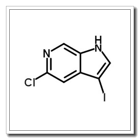5-氯-3-碘-1H-吡咯并[2,3-c]吡啶