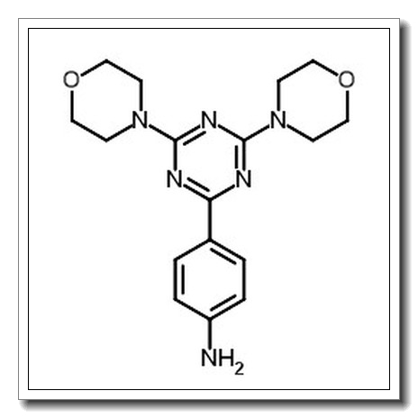4-[4,6-Di(4-morpholinyl)-1,3,5-triazin-2-yl]aniline