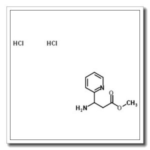 3-Amino-3-pyridin-2-yl-propionic acid methyl ester 2HCl