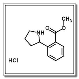Methyl 2-(2-pyrrolidinyl)benzoate hydrochloride (1:1)