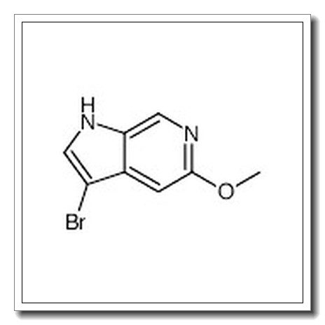 3-bromo-5-methoxy-1H-pyrrolo[2,3-c]pyridine CAS 1204298-60-1