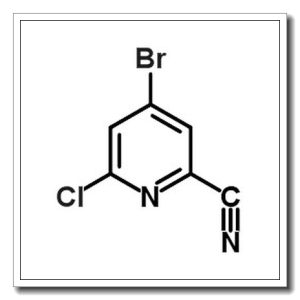 4-Bromo-6-chloro-2-pyridinecarbonitrile