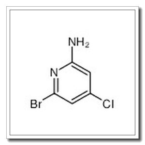 6-Bro-4-氯吡啶-2-胺