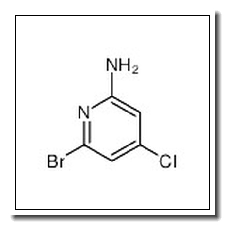 6-Bro-4-氯吡啶-2-胺