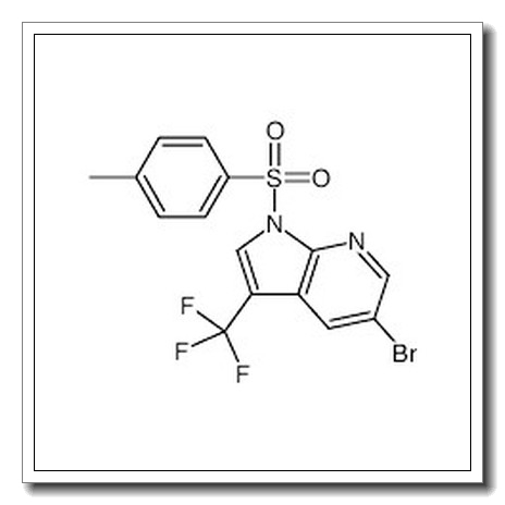 5-溴-1-甲苯磺酰基-3-(三氟甲基)-1H-吡咯并[2,3-b]吡啶