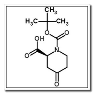 (R)-(+)-1-BOC-4-哌啶酮-2-甲酸