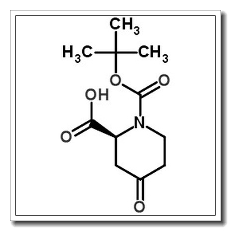 (R)-(+)-1-BOC-4-哌啶酮-2-甲酸