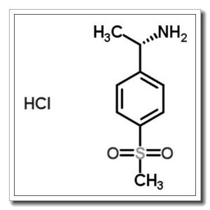 (1S)-1-[4-(Methylsulfonyl)phenyl]ethanamine hydrochloride (1:1)