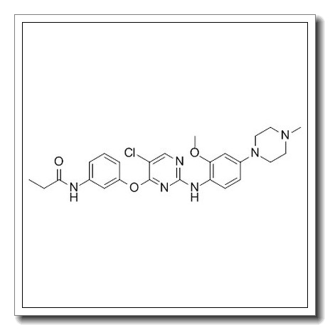 N-[3-[5-chloro-2-[2-methoxy-4-(4-methylpiperazin-1-yl)anilino]pyrimidin-4-yl]oxyphenyl]propanamide CAS 1214265-58-3