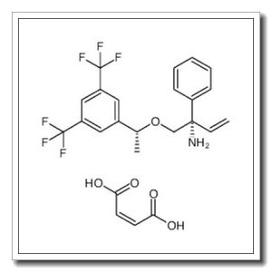 (αS)-α-[[(1R)-1-[3,5-二(三氟甲基)苯基]乙氧基]甲基]-α-乙烯基苯甲胺单马来酸盐