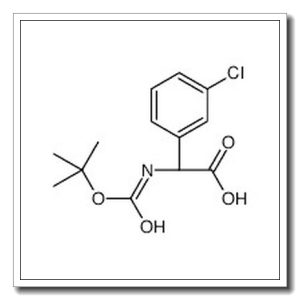 (2S)-2-(3-chlorophenyl)-2-[(2-methylpropan-2-yl)oxycarbonylamino]acetic acid