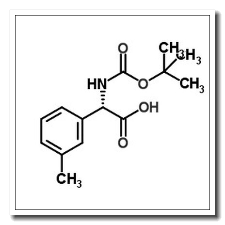 (2S)-(3-Methylphenyl)({[(2-methyl-2-propanyl)oxy]carbonyl}amino)acetic acid