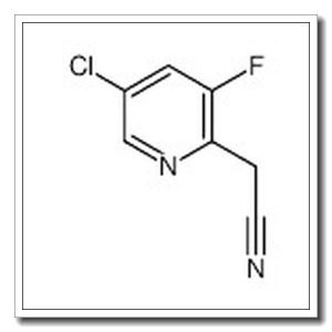 2-(5-chloro-3-fluoropyridin-2-yl)acetonitrile