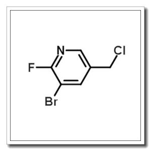 3-Bromo-5-(chloromethyl)-2-fluoropyridine