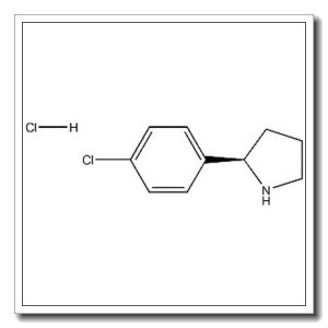(R)-2-(4-氯苯基)吡咯烷盐酸盐