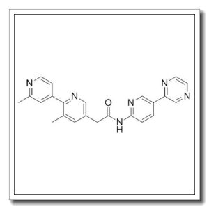 2′,3-二甲基-N-[5-(2-吡嗪基)-2-吡啶基]-[2,4′-联吡啶]-5-乙酰胺