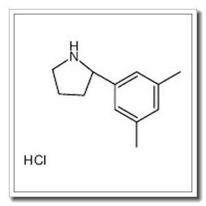 (S)-2-(3,5-二甲基苯基)吡咯烷盐酸盐