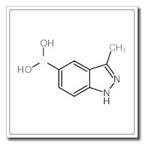 B-(3-甲基-1H-吲唑-5-基)硼酸
