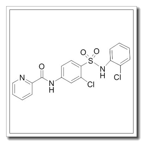 N-[3-氯-4-[[(2-氯苯基)氨基]磺酰基]苯基]-2-吡啶甲酰胺