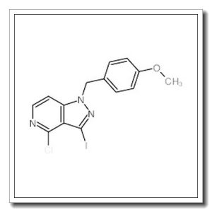 4-氯-3-碘-1-(4-甲氧基苄基)-1H-吡唑并[4,3-c]吡啶