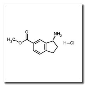 Methyl (3R)-3-amino-5-indanecarboxylate hydrochloride (1:1)